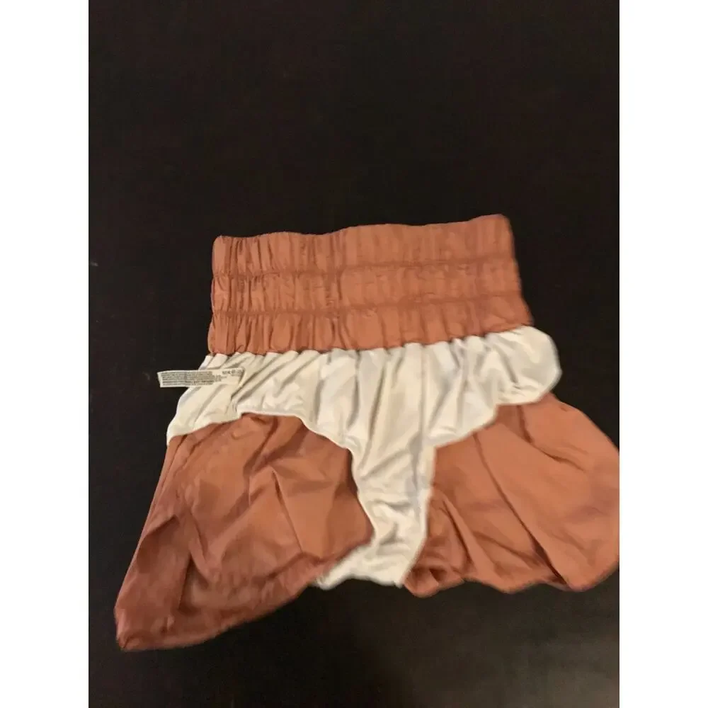 FP Movement by Free People The Way Home Brushed Apricot Shorts - Extra Small - Picture 6 of 12
